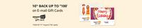 Amazon Gift Voucher - 10% cashback up to 100 on Email gift cards
