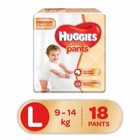 [Live@ 3.35PM] Huggies Ultra Soft Pants Large Size Premium Diapers (18 Counts) Rs. 149