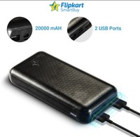 Flipkart Smartbuy 20000 mAh PowerBank (Black, Lithium Polymer)