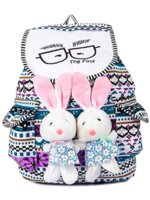 GRACE TOP (DEVICE) Women's Canvas Multicolour Backpack  at rs 199