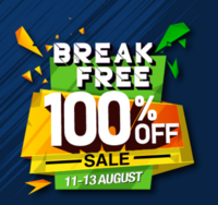 Zoomcar Breakfree sale - Flat 50% off + 50% cashback (11-13 Aug)