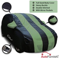 Autofurnish Stylish Green Stripe Car Body Cover for Hyundai i10 - Arc Blue at Rs.200.