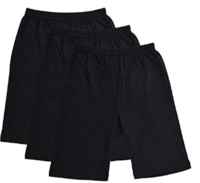 Strechable Free Size Upto Large, Cycling, Yoga, Activity, Gym, Slex, Tights Shorts for Girls & Women's Black @ 1 + 40