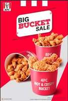 KFC BIG Bucket Sale @ ₹199 | 12-18 August (Only in Stores)