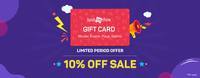 Bookmyshow Gift card of Rs250 @ Rs195