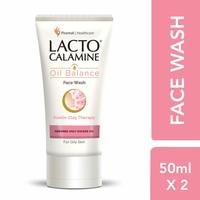 Lacto Calamine Oil Balance Face Wash, 50ml (Pack of 2) @81