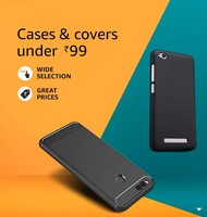 Amazon : Mobile Cases and Cover for as low as ₹27 to ₹99 (upto 97% off)