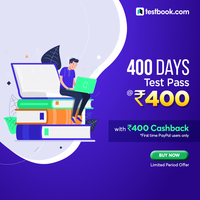 Test Pass 400 Day Pass for ₹400 + 100% Cashback for Paypal First Time Users
