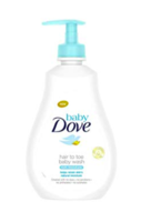 Baby Dove Rich Moisture Hair to Toe Baby Wash, 400 ml  