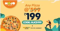 MOJO Pizza: Any Pizza @ 199 