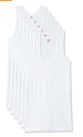 (90 Size) Lux VENUS Men's Cotton Vest (Pack of 6) Rs.338/-