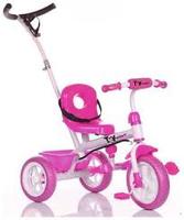 Toy House Rainbow Steer N Stroll Tricycle, Pink