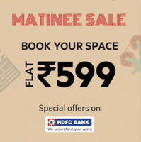 Oyo Matinee 2.0 sale, Rooms Starts at 599