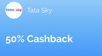 LazyPay Tata Sky 50% cashback upto 100