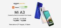 Mi A3 next sale on 27th August @ 12PM + HDFC credit card offer 