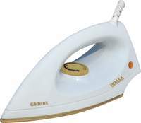 Inalsa Glide DX 1000 W Dry Iron (White & Gold) with 2 yrs warranty