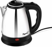 Pigeon by Stovekraft Shiny Steel 1.5-Litre Electric Kettle (Black) 