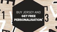 Adidas : Buy A Jersey and Get Free Personalisation