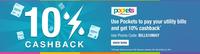ICICI Pockets :- Get 10% Cashback upto 50₹ on 3 Utility Bill Payments