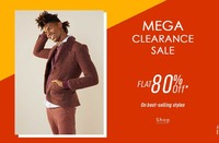 Flat 80% off on top brands for Men/Women/Kids on ajio - Nike,Puma,W,UCB,Lee, Spykar,Crocs & more