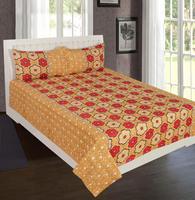 HIYANSHI HOME FURNISHING Microfiber King Size Double Bedsheet with 2 Pillow Covers at rs 199
