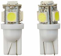 Flomaster 5 SMD LED T10 Parking Indicator Socket Light (White, 12V) 