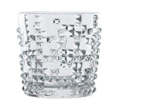 Soogo Impression Glass Rock Glass Set, 310 ml, 2-Pieces, Transparent @69