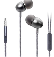 Everycom Bass Boost Wired in-Ear Earphone with Mic Button for All Smartphones - Grey (3 Months Warranty) at Rs.200