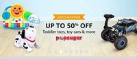 Upto 50% off on Toddler toys, toy cars & more @Amazon