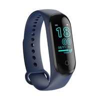 Bakeey M4 Max IPS Color Screen Wristband IP67 Blood Pressure O2 Long Standby Fitness Smart Watch - Black 