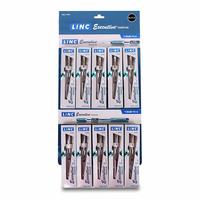 Linc Executive Sharpline Gel Pen, Black, 20 pcs 