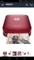 HP Sprocket Portable Photo Printer (Red).    
 80% off