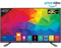 Kevin 124.5 cm (49 Inches) 4K UHD LED Smart TV KN49UHD (Black)