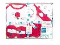 Mee Mee Pampering Gift Set for New Born (8 Pieces, Red) 