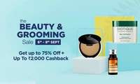 Paytmmall || Beauty & Grooming sale ( 6th -9th september ) upto 75% off + 2000 cashback