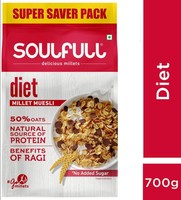 Soulfull Millet Muesli- Diet, No Added Sugar, 700 g