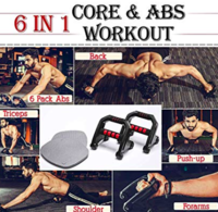 Ozoy Six Pack Abs Exerciser Machine for Exercise and Fitness Without Cycle for Home and Gym