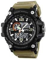 F-SKMEI1283 Skmei Military Series Analogue Digital Black Dial Watch for Men. Analog-Digital Watch - For Men