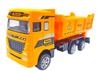 Popsugar Pull Back Engineering Super Truck, Yellow