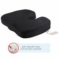 Non-Slip Orthopedic Memory Foam Seat Cushion