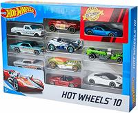 Hot Wheels 10 Cars Gift Pack, Assortment