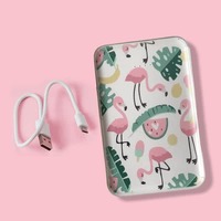 Flamingo Digital Printed 10000mAh Dual USB Power Bank Rs. 829 