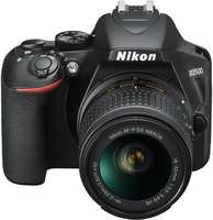 Nikon D3500 W/AF-P DX Nikkor 18-55mm f/3.5-5.6G VR with 16GB Memory Card and Carry Case (Black)