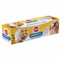 Pedigree Dentastix Advanced  Large Breed (25 kg+) Oral Care Dog Treat (Chew Sticks)  120g Sticks