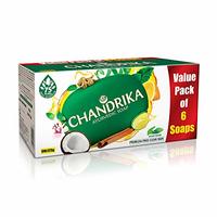 40% Off : Chandrika Ayurvedic Soap, 125g (Pack Of 6) at Rs.154 Apply 15% Off Coupon.