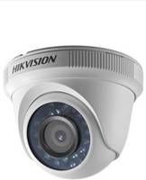Hik Vision HikVision DS-2CE5ACOT-IRP OR DS-2CE5ACOT-IRP/ECO 1MP (720P) Turbo HD PLASTIC Body Dome Camera (White) Security Camera