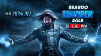 Beardo Thunder Sale ( 16th - 18th September ): Upto 70% off on all products