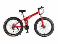 Endless 26T Foldable Fat Tyre Double Suspension Mountain Bike 