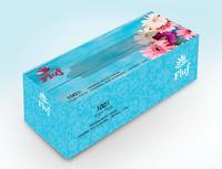 ​​Fluf 2 Ply Premium Face Tissue Box, 100 Pulls (200 Sheets, Pack of 2) @ ₹143