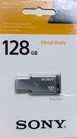 Sony USM128MX 128GB USB 2.0 Pen Drive (Silver)